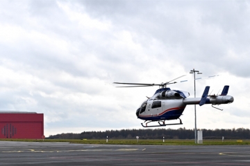 Air Rescue im Einsatz / CGDIS: Lkw kippt auf N14 bei Diekirch um – ein Verletzter