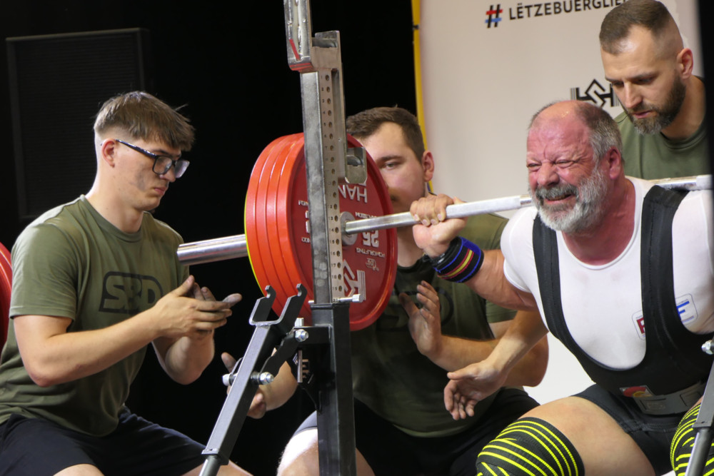 In Hamm / 12 points for Luxembourg: Mark Notschaele ist Europameister im Equipped Powerlifting